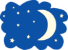 Moon And Stars Clip Art